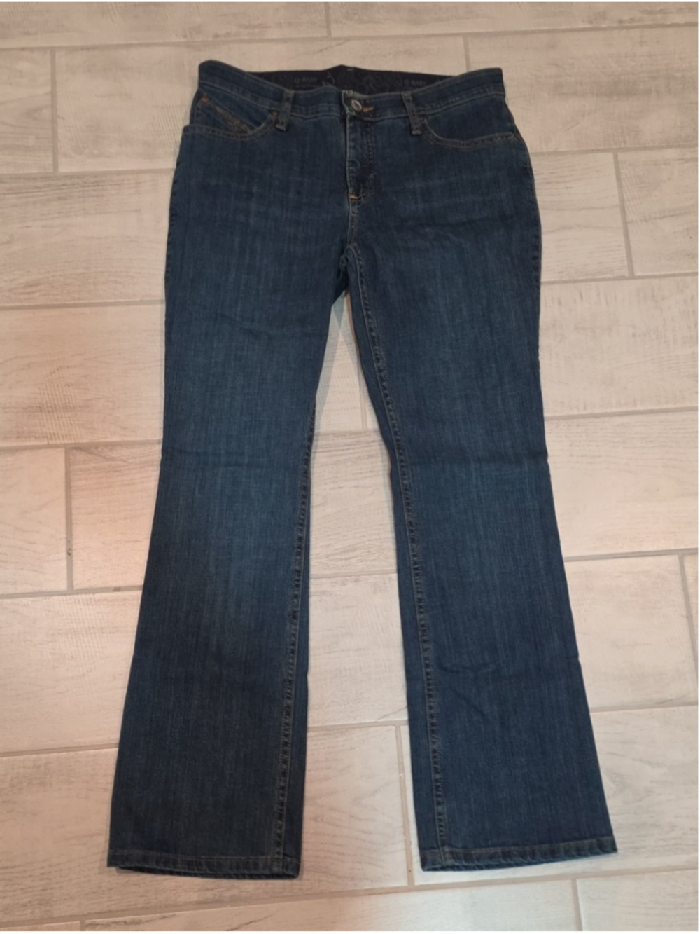 Wrangler Q Baby Junior's Size 9x32 Dark Wash Bootcut